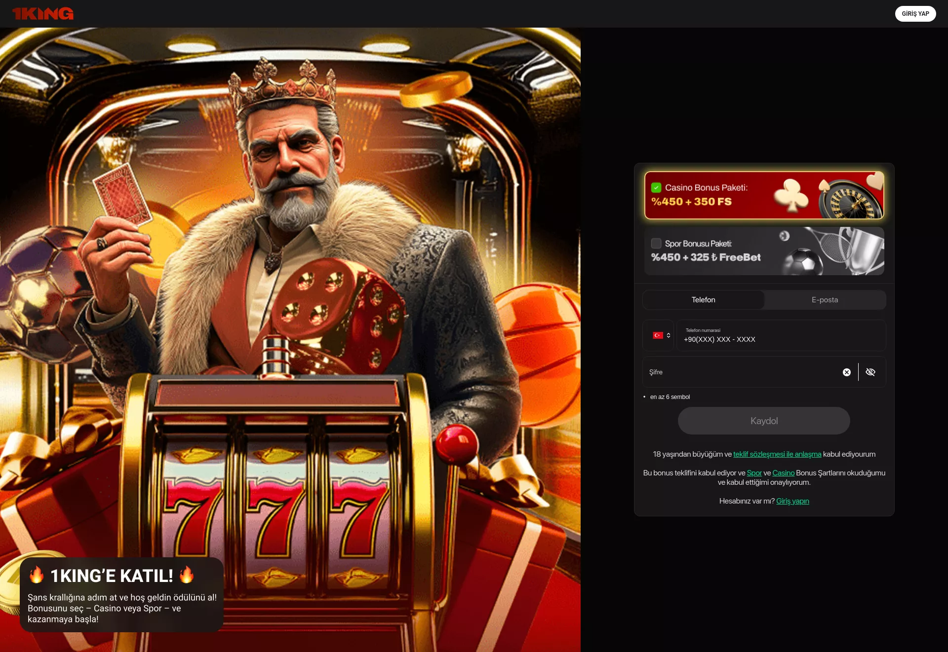 Desktop screen. 1king Kadar ₺30000 + 239 FS