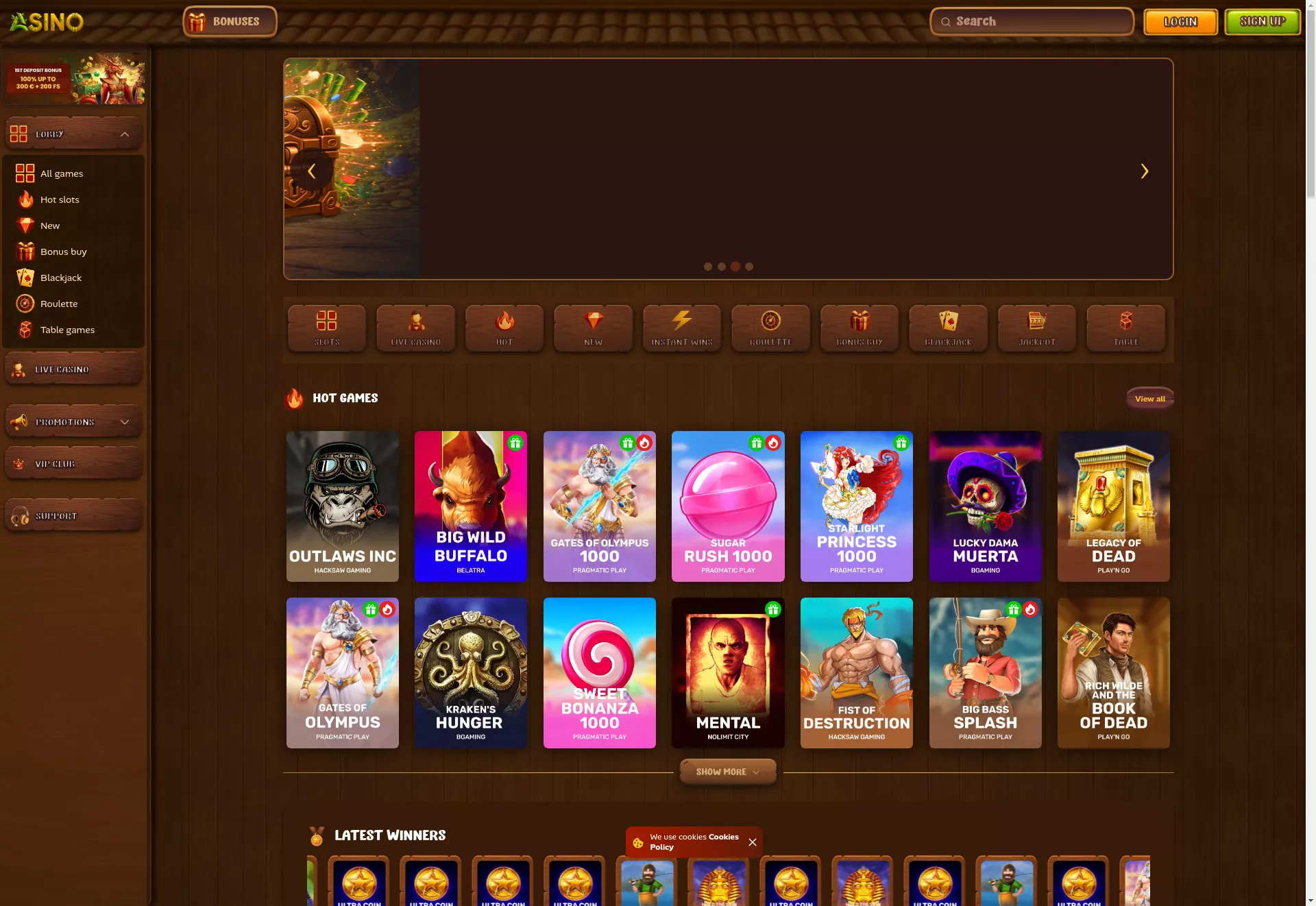 Desktop screen. Asino Up to kr20000 + 800 FS