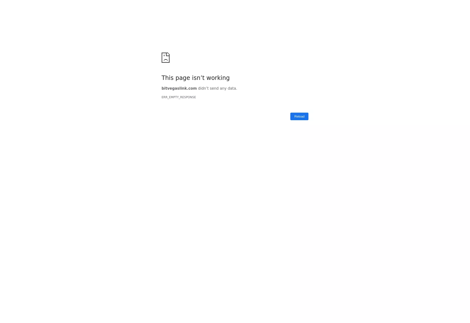 Desktop screen. Bitvegas Casino Up to $500 + 225 FS