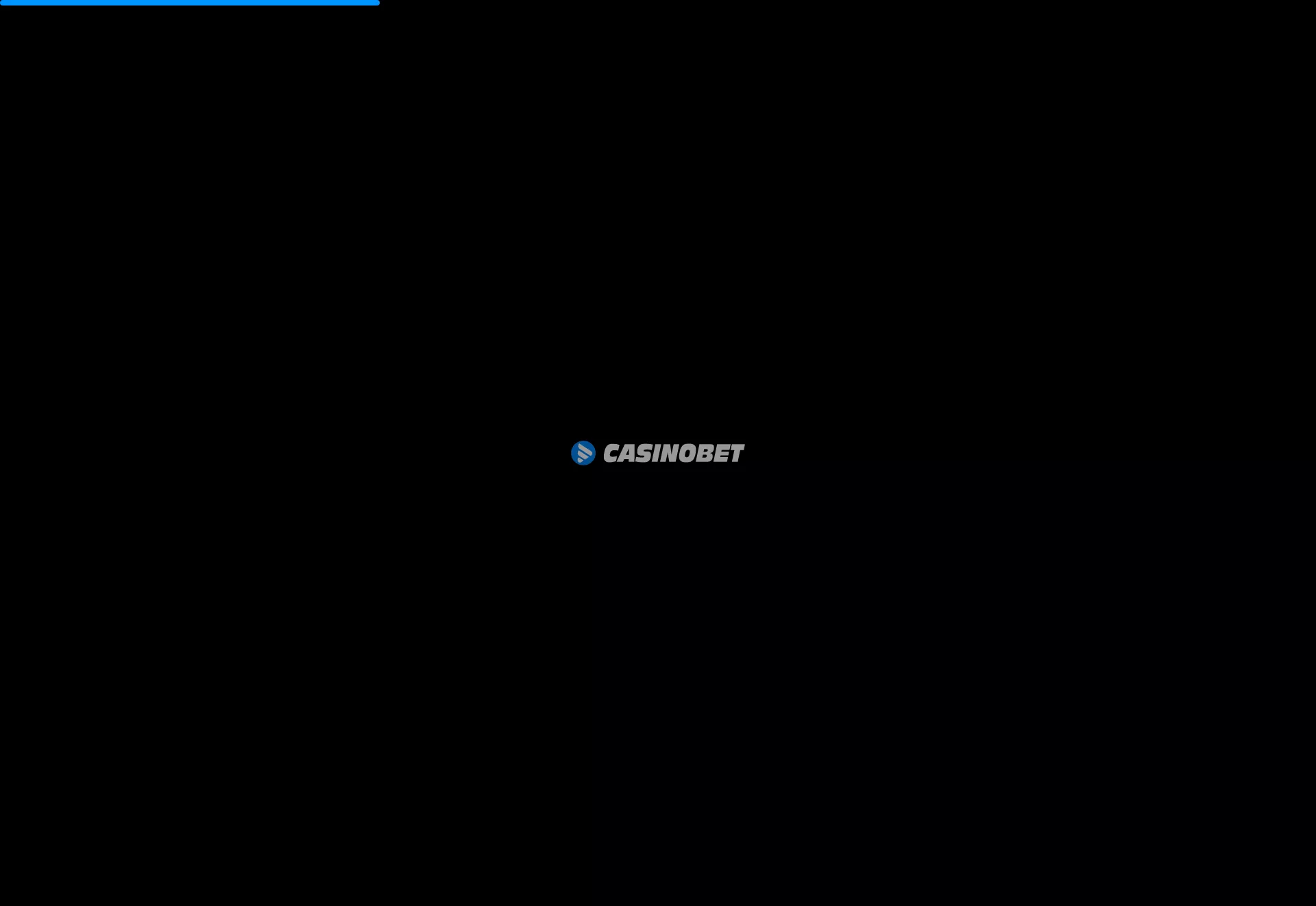 Desktop screen. Casinobet 100% up to ₮1000