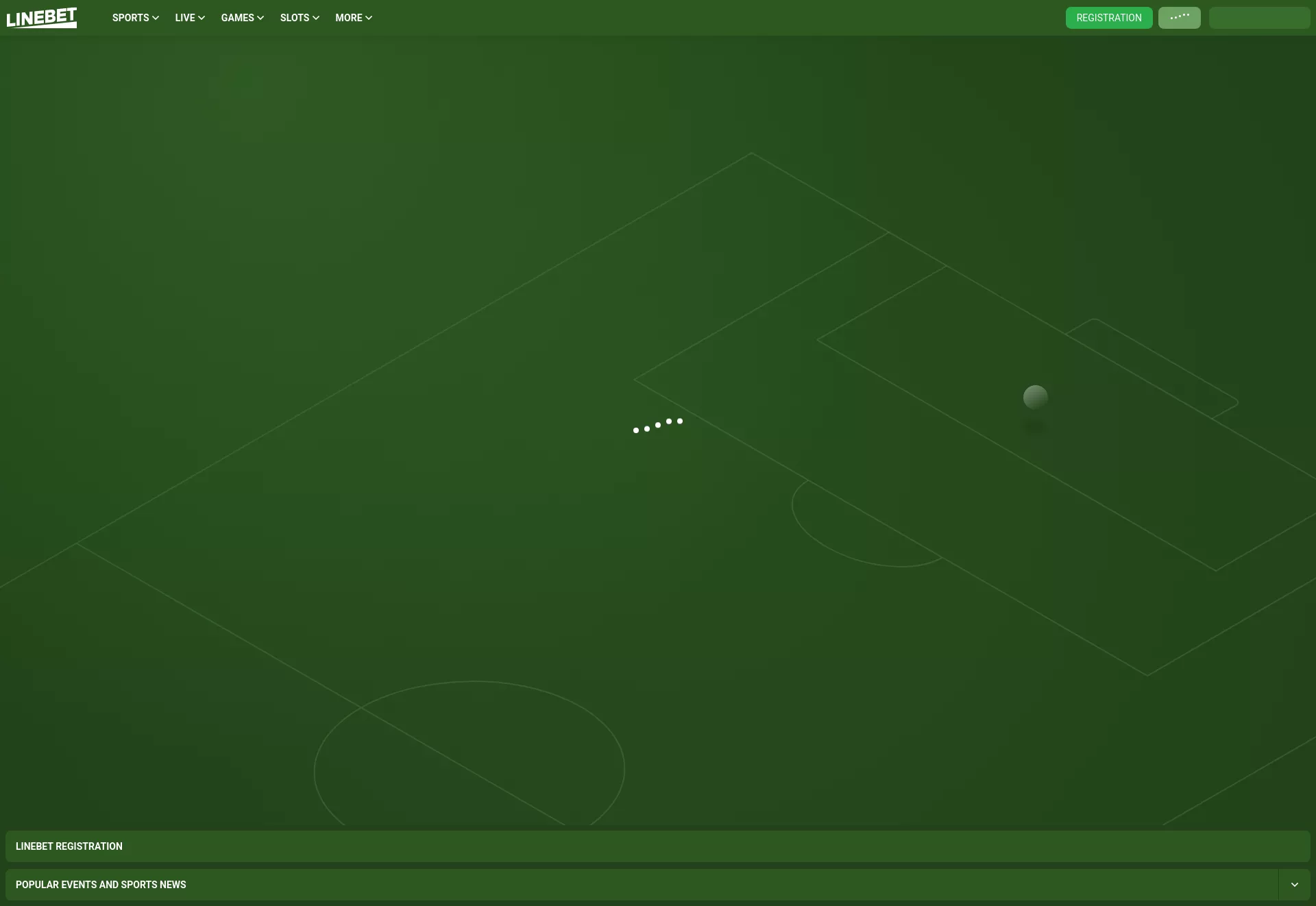 Desktop screen. Linebet Up to $1710 + 150 FS
