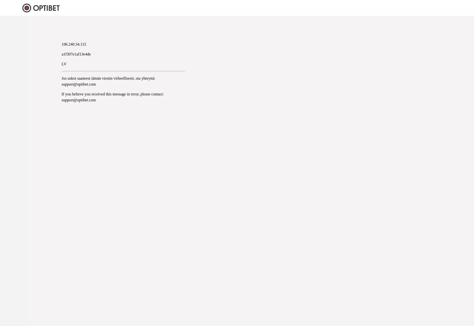 Desktop screen. Optibet Up to €100 + 100 FS