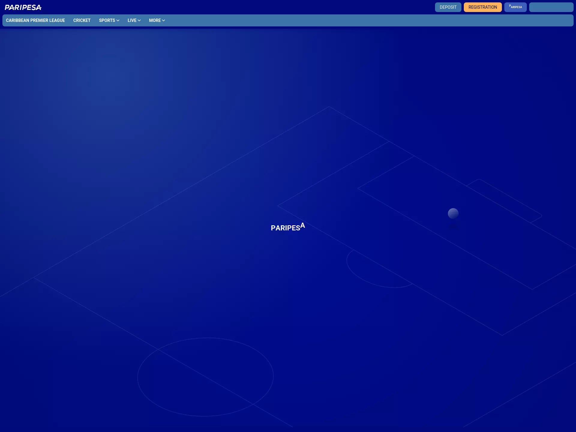Desktop screen. Paripesa Get 50 FS