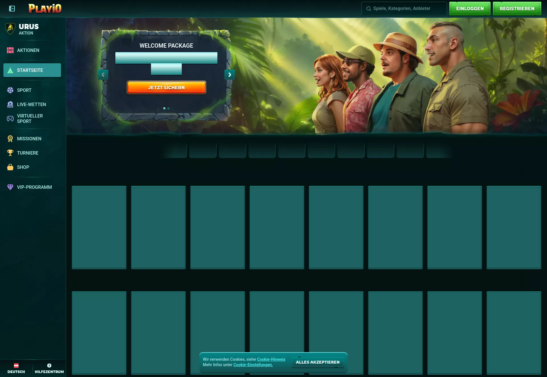 Desktop screen. Playio 100% up to NZ$1000 + 200 FS + 1 Bonus Crab