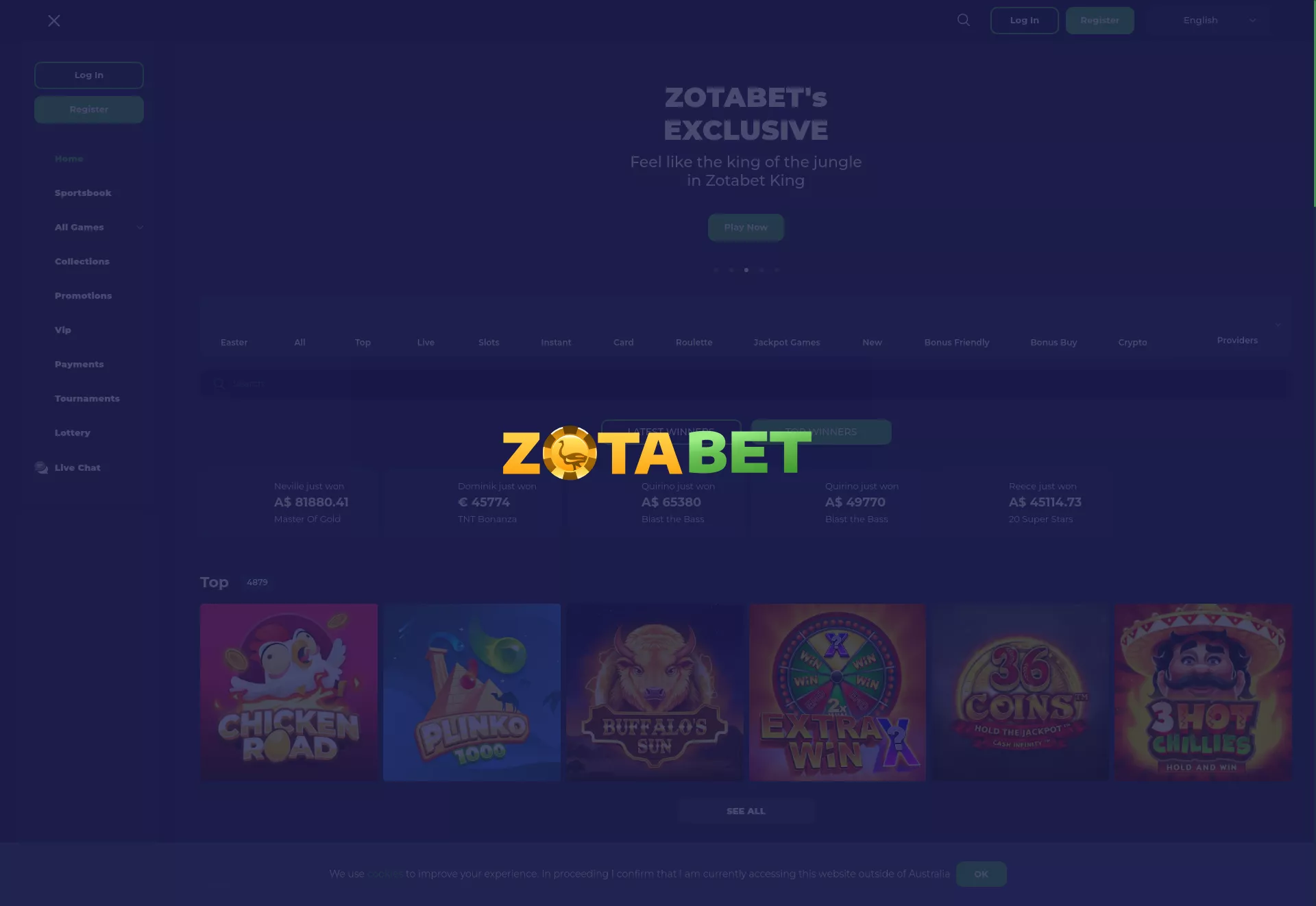 Desktop screen. Santabet 100% up to $1000 + 300 FS