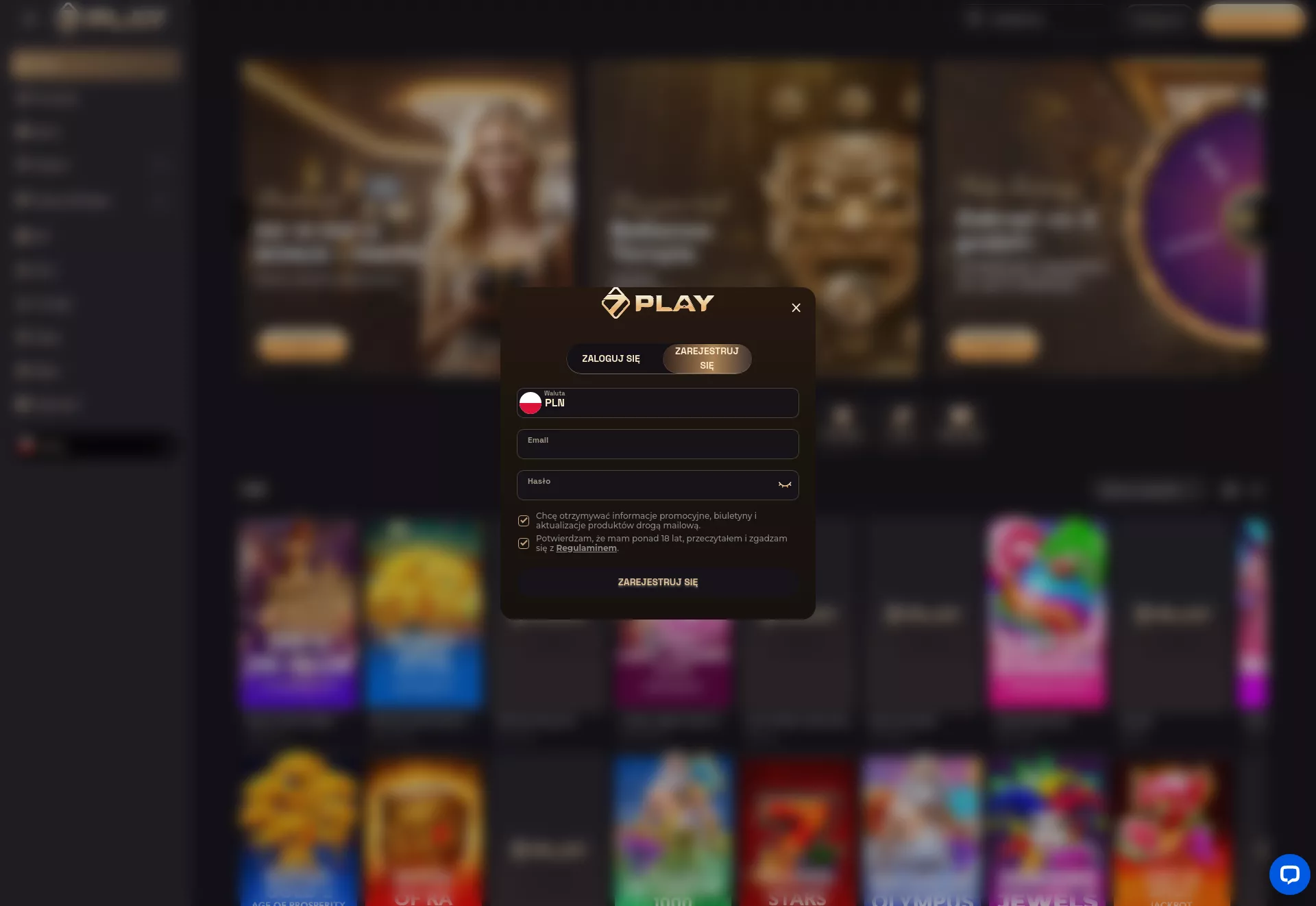 Desktop screen. Sevenplay 200% up to $1000 + 200 FS