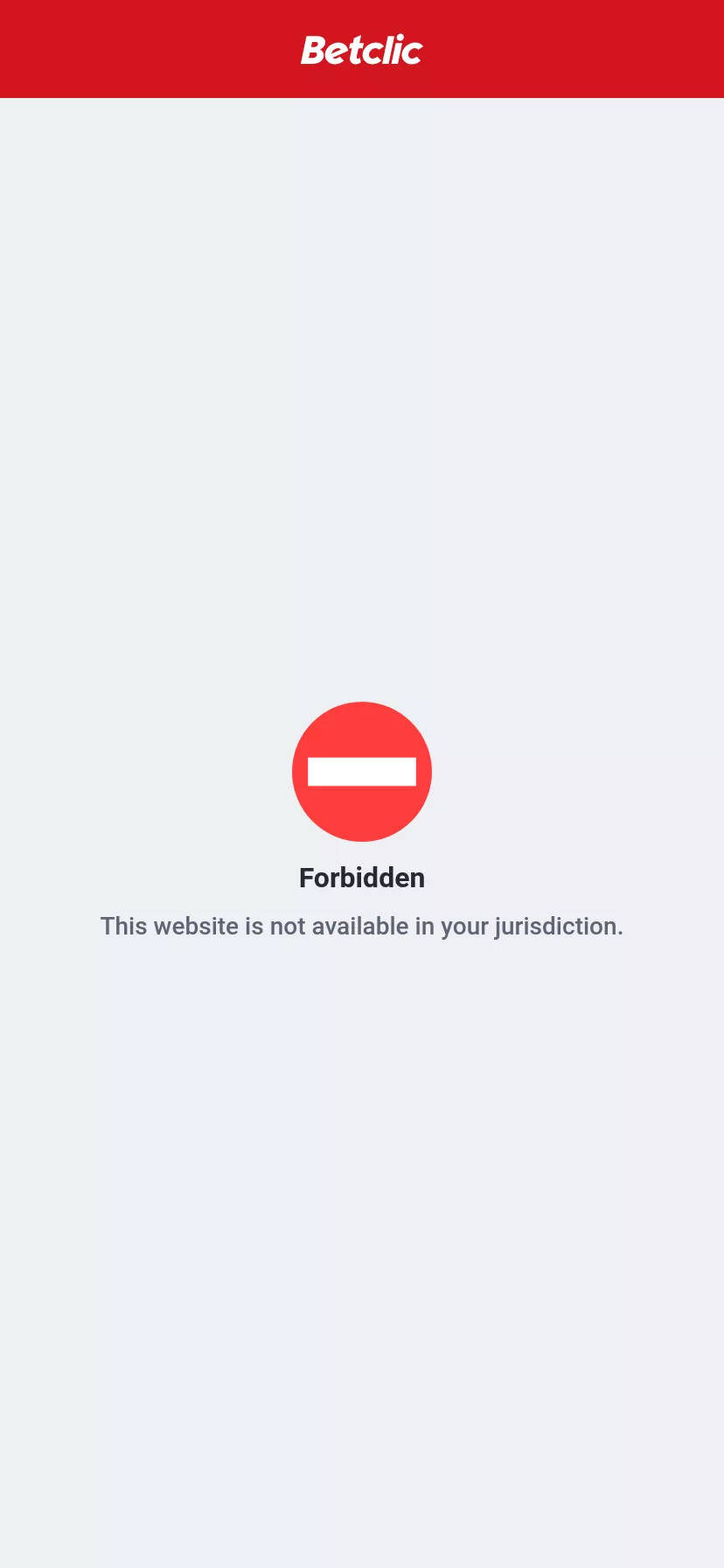 Mobile screen. Betclic 100% up to $100