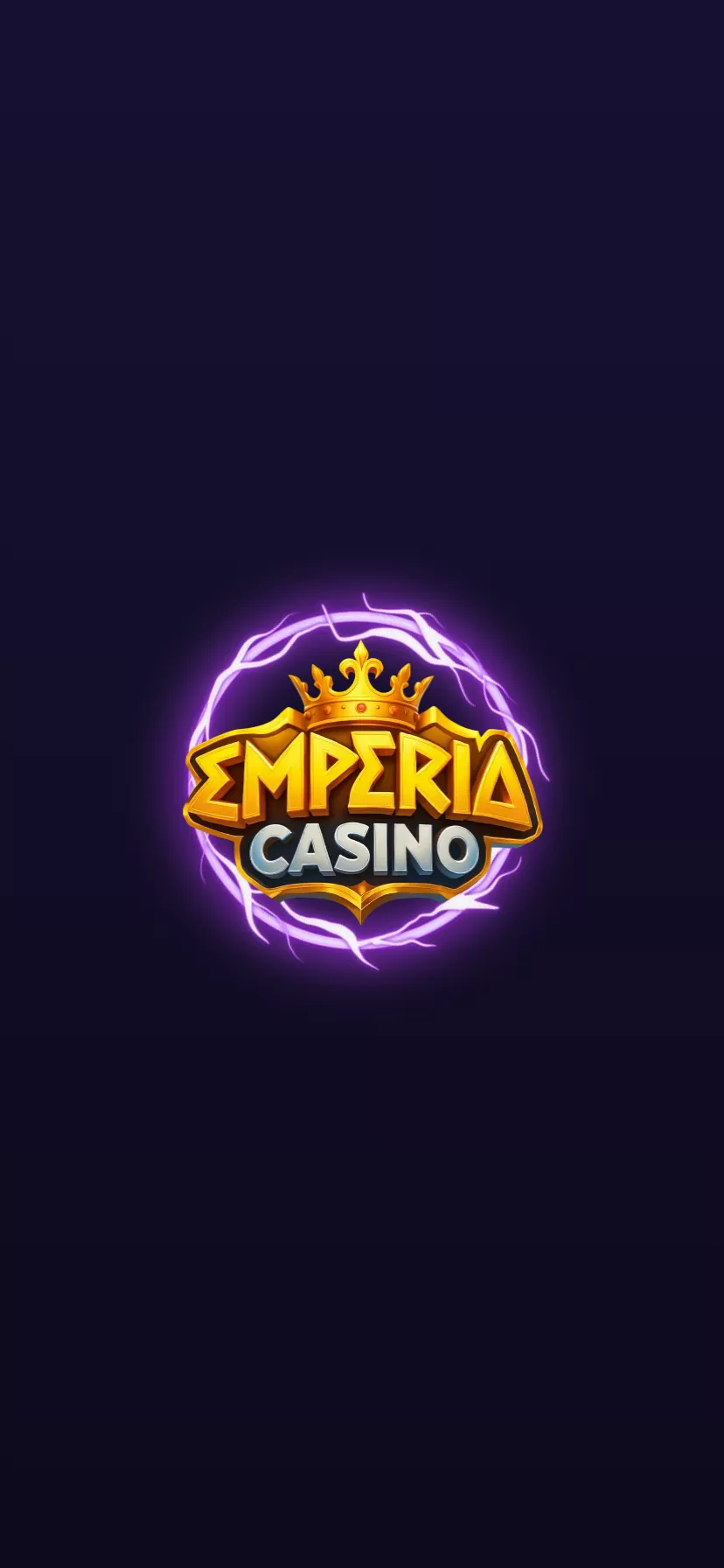 Mobile screen. Emperia Casino Get up to 35% cashback
