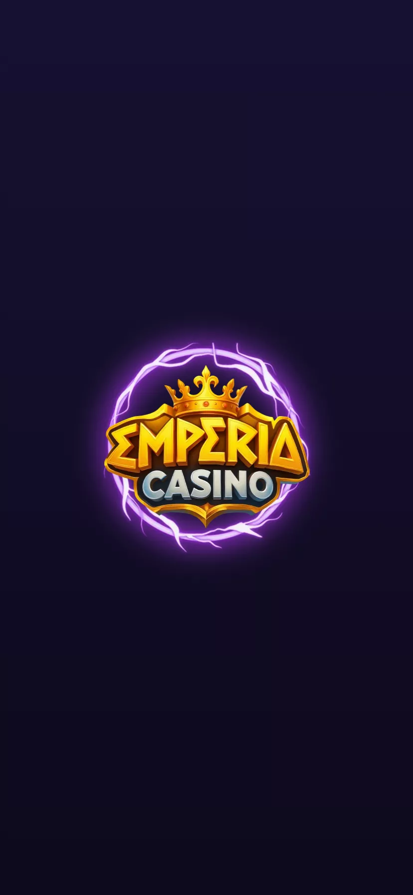 Mobile screen. Emperia Casino 200% up to $2000 + 100 FS