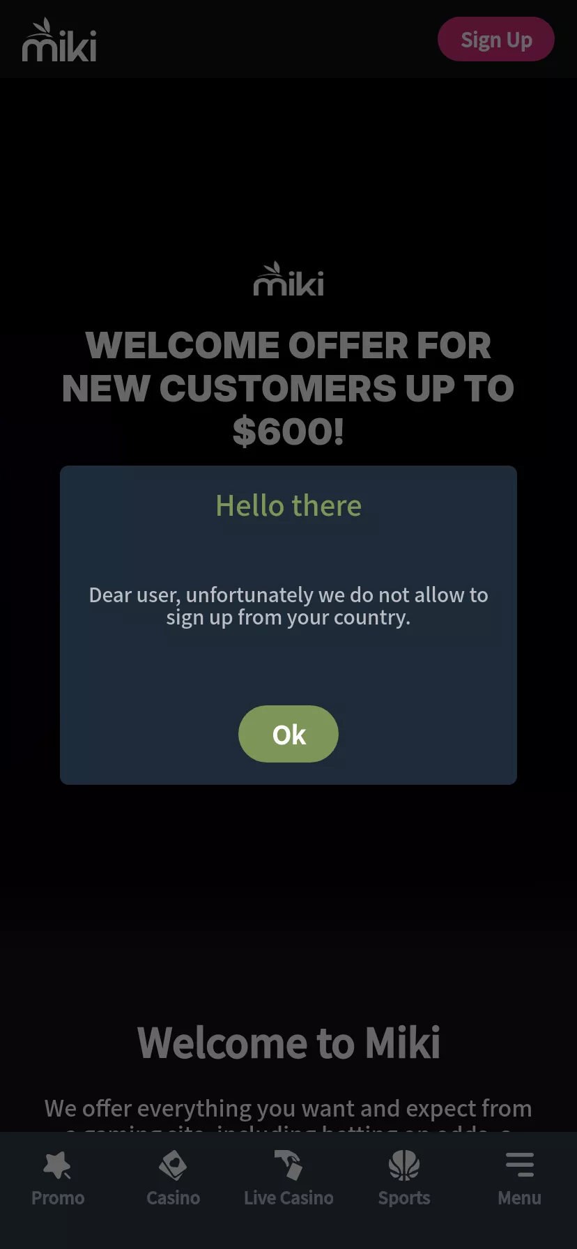 Mobile screen. Miki 400% kadar $80 + 40 FS