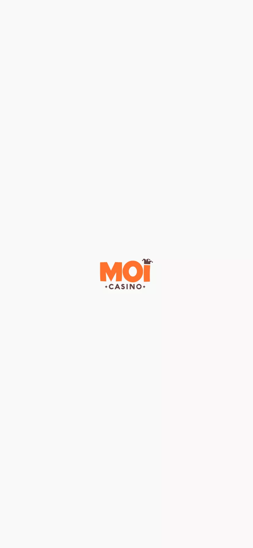 Mobile screen. MoiCasino 200% up to $1000
