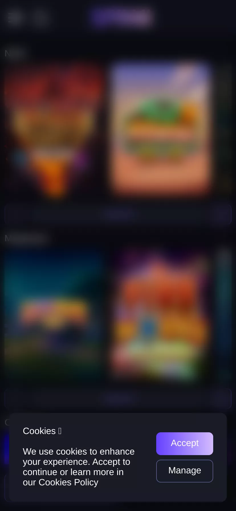 Mobile screen. Spinni Casino Up to $900 + 100 FS