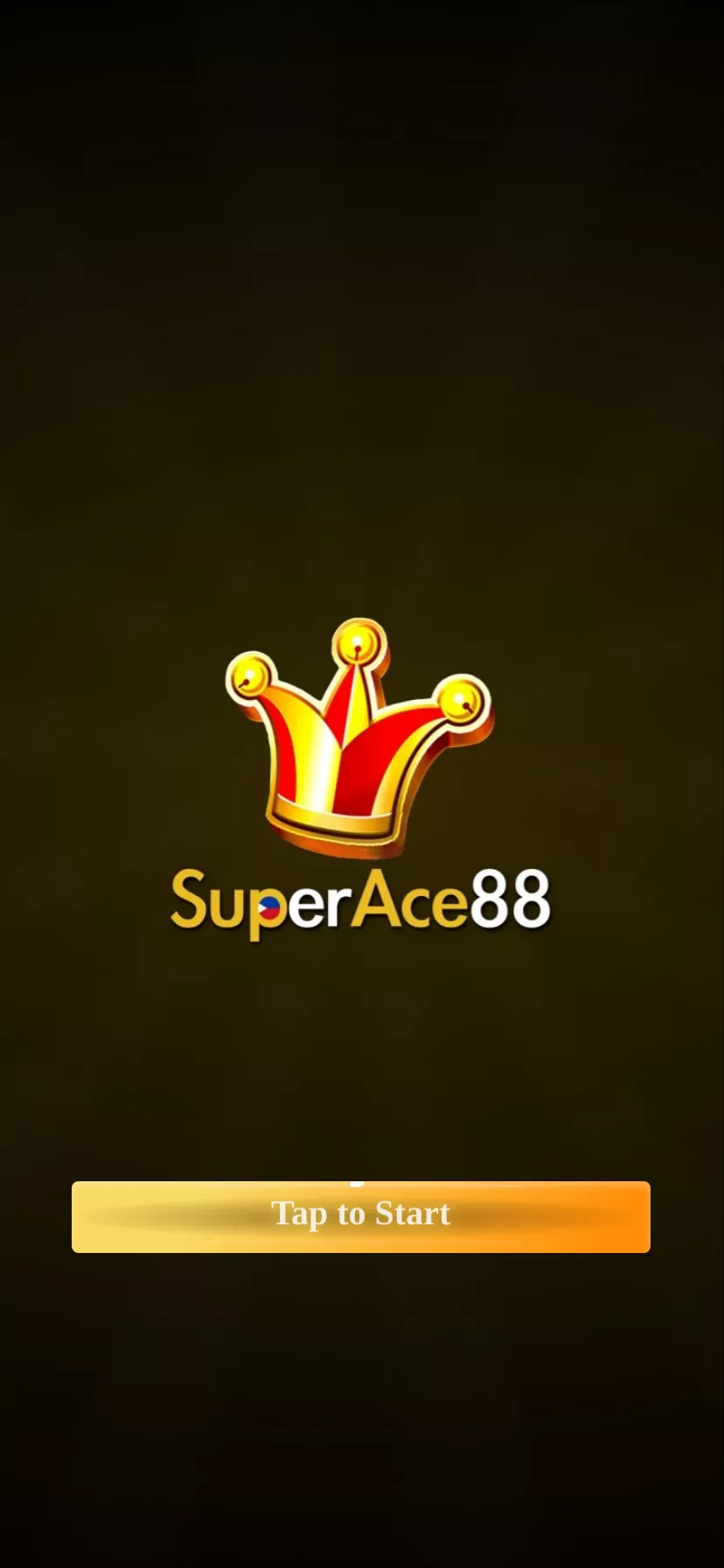 Mobile screen. SuperAce88 300% up to ₱500