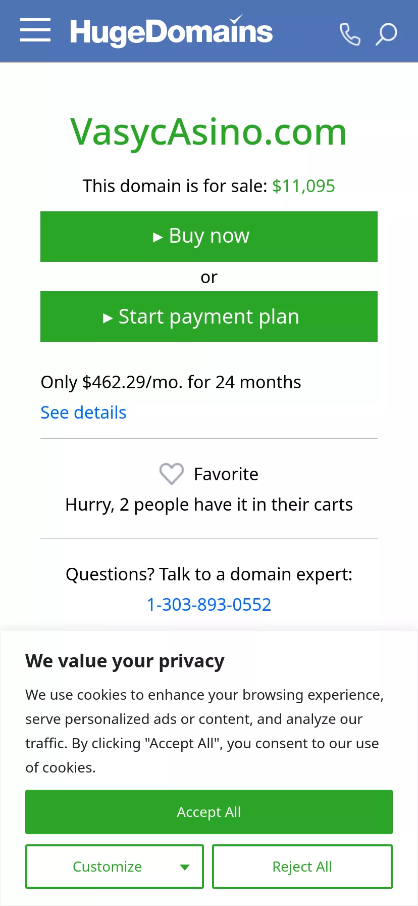 Mobile screen. VasyCasino Up to $1000 + 300 FS