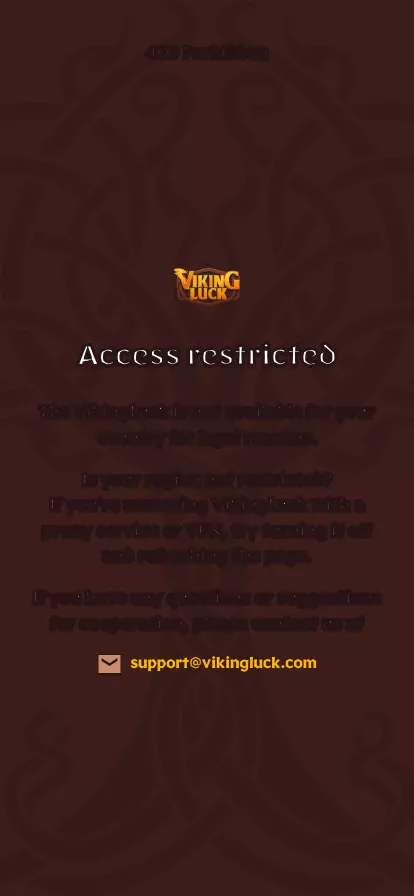Mobile screen. Viking Luck Casino 100% up to $500 + 200 FS + 1 Bonus Crab