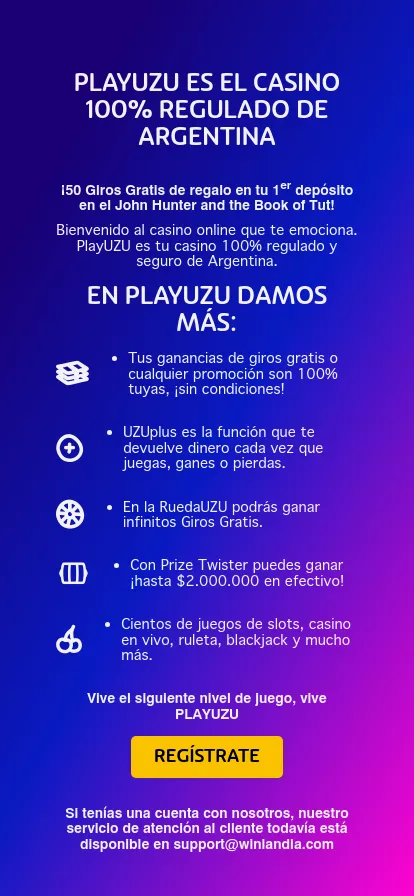 Mobile screen. Winlandia Casino 100% up to $100 + 77 FS