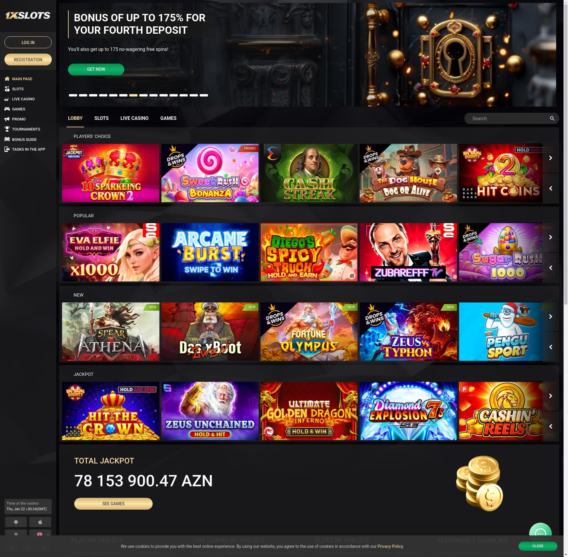 1xSlots Casino Review & Bonuses