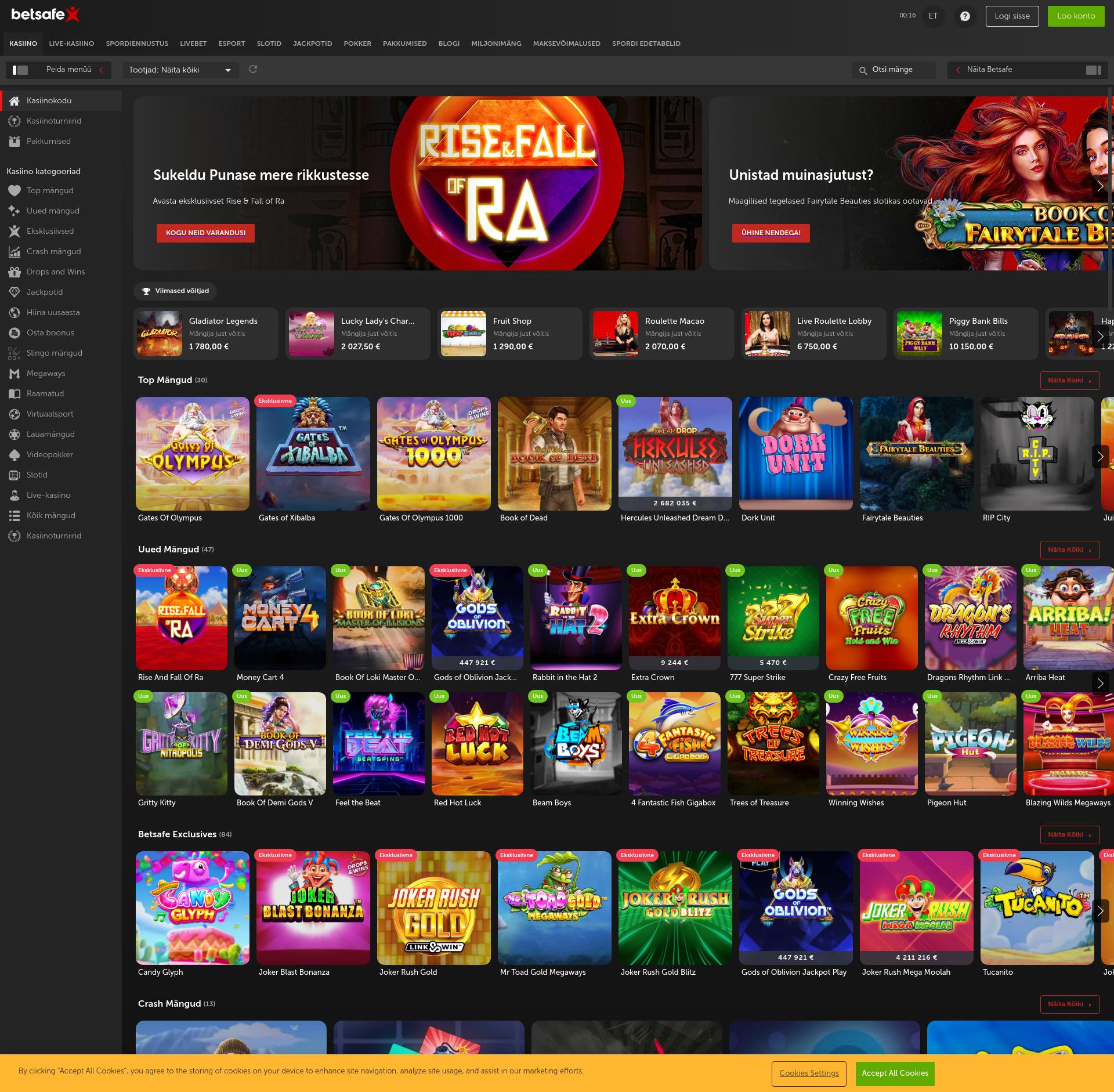 Betsafe Casino: Anmeldelse for norske spillere