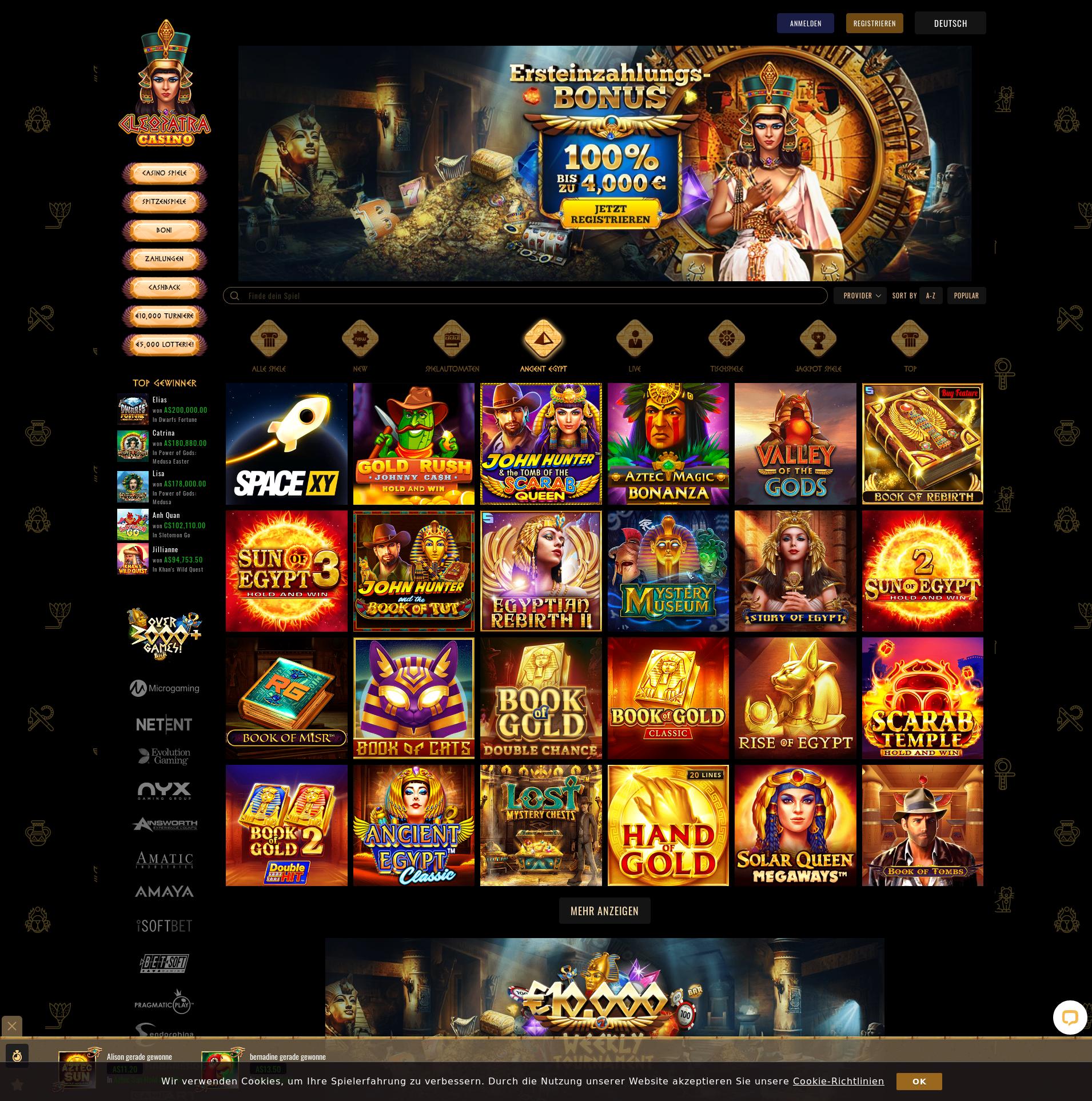 Cleobetra Online Casino Austria