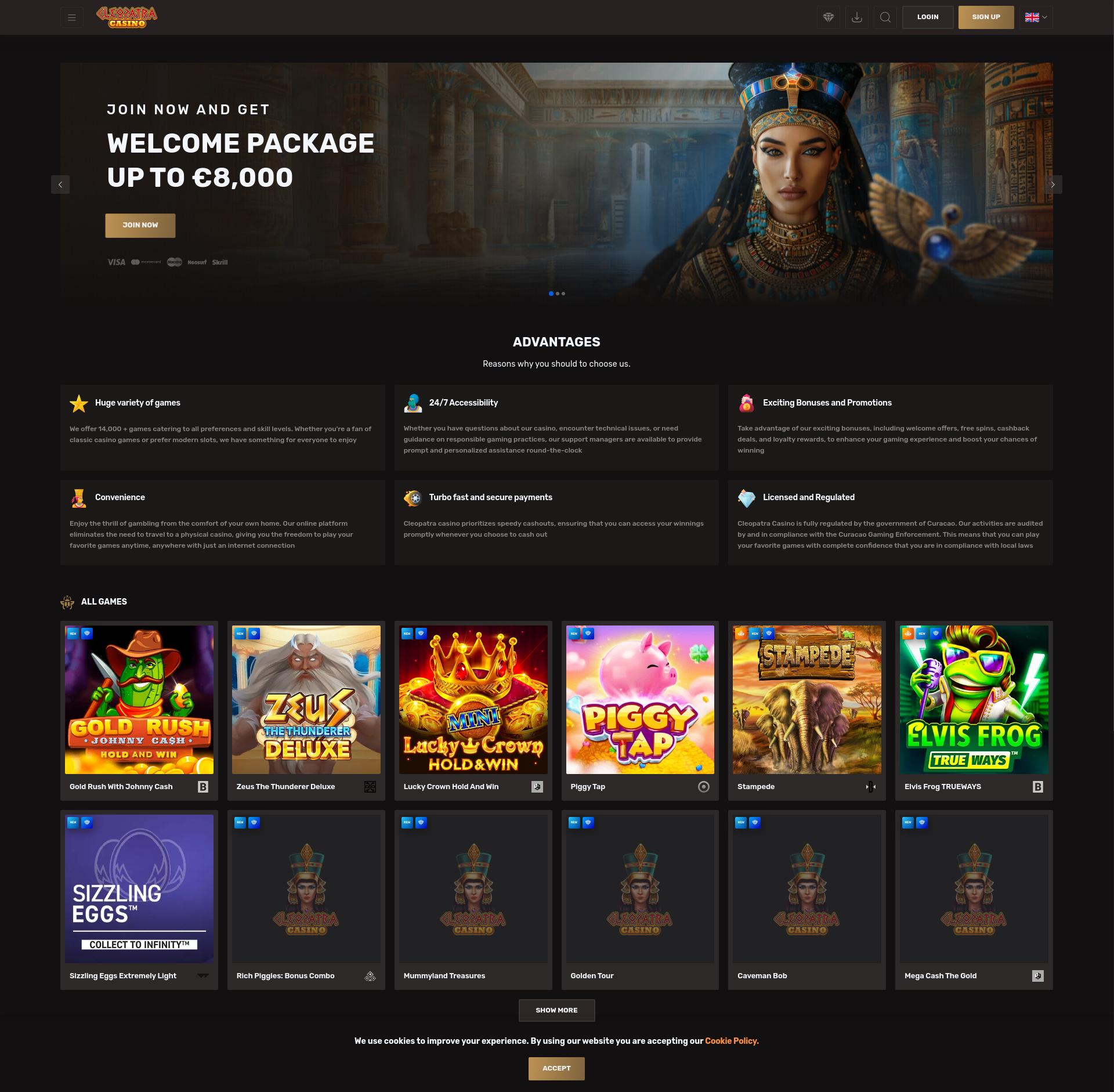 Cleopatra Gold Slot Machine Max Bet Bonus | Nice Session With FREE PLAY ...