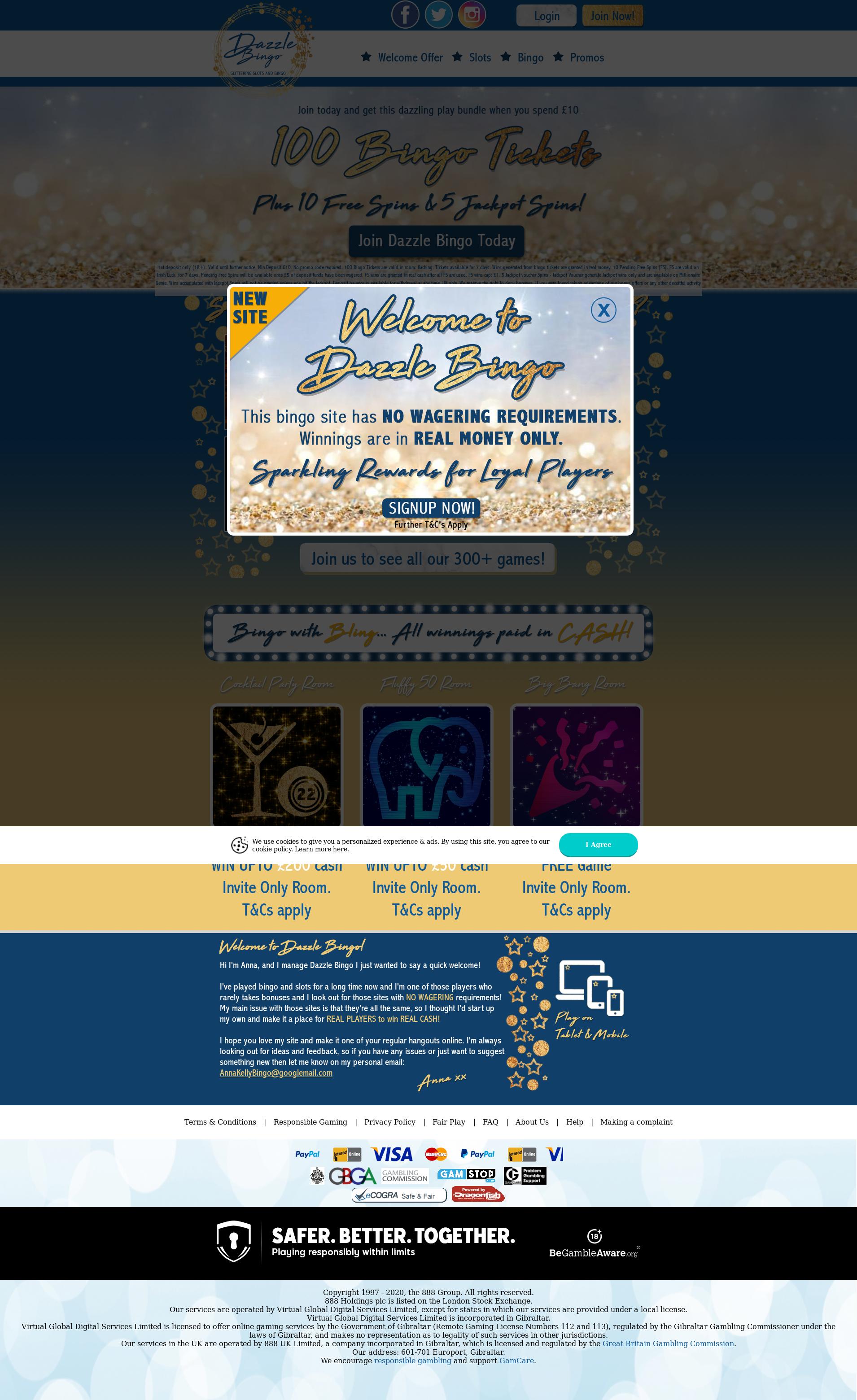 Bigbang casino reviews