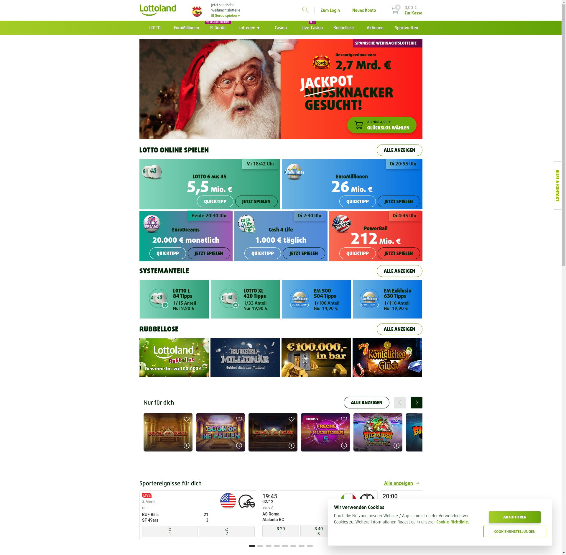 Lottoland Casino Review & Bonuses