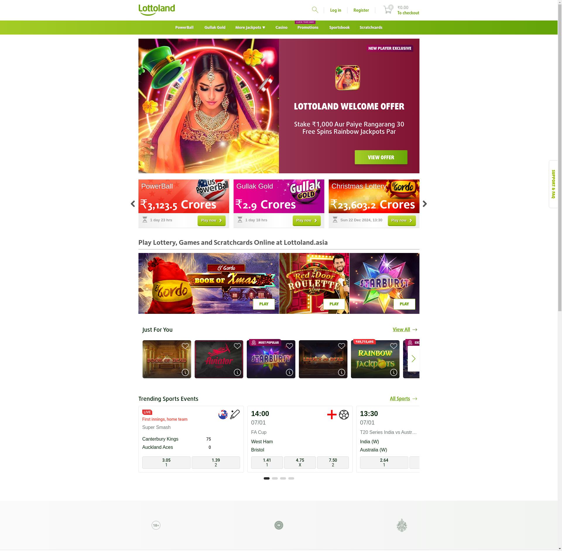 Lottoland Casino Review & Bonuses