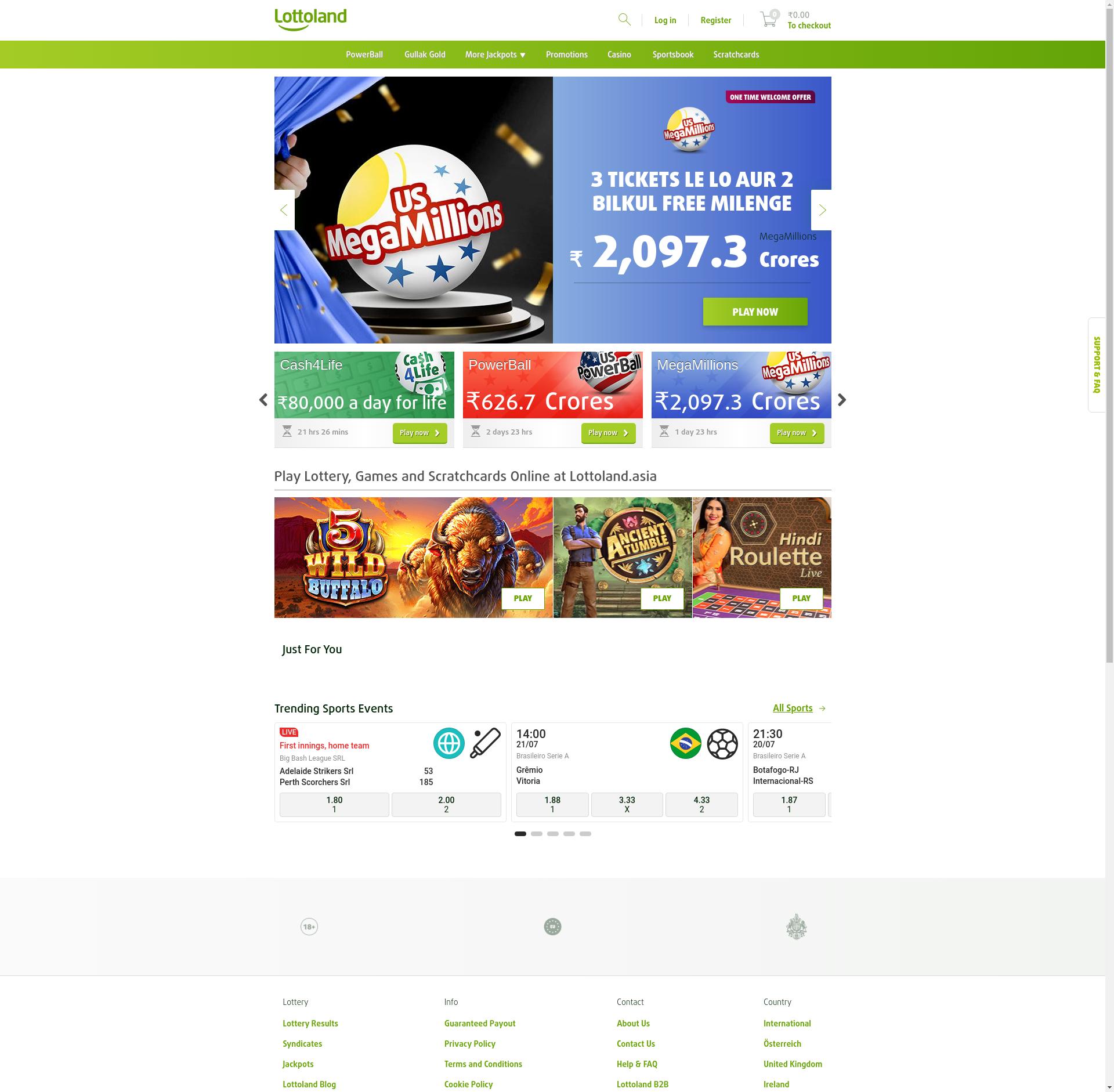 Lottoland Casino Review & Bonuses