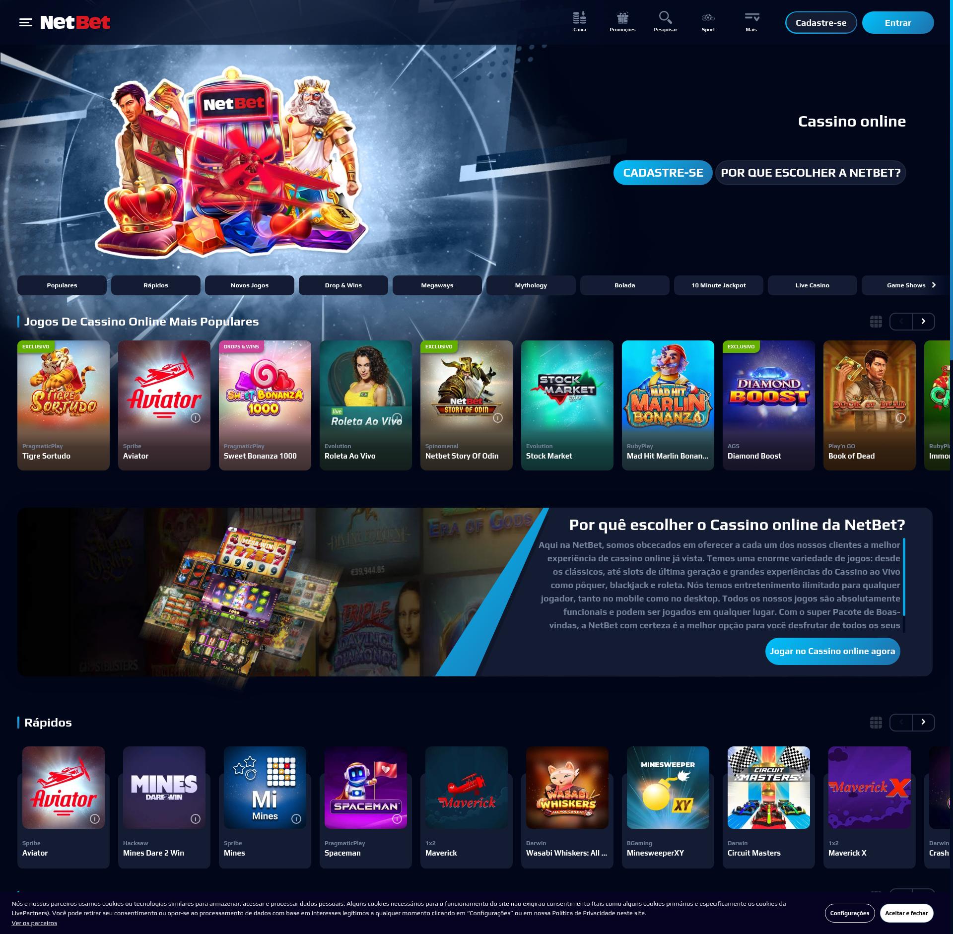 NetBet Casino Review & Bonuses