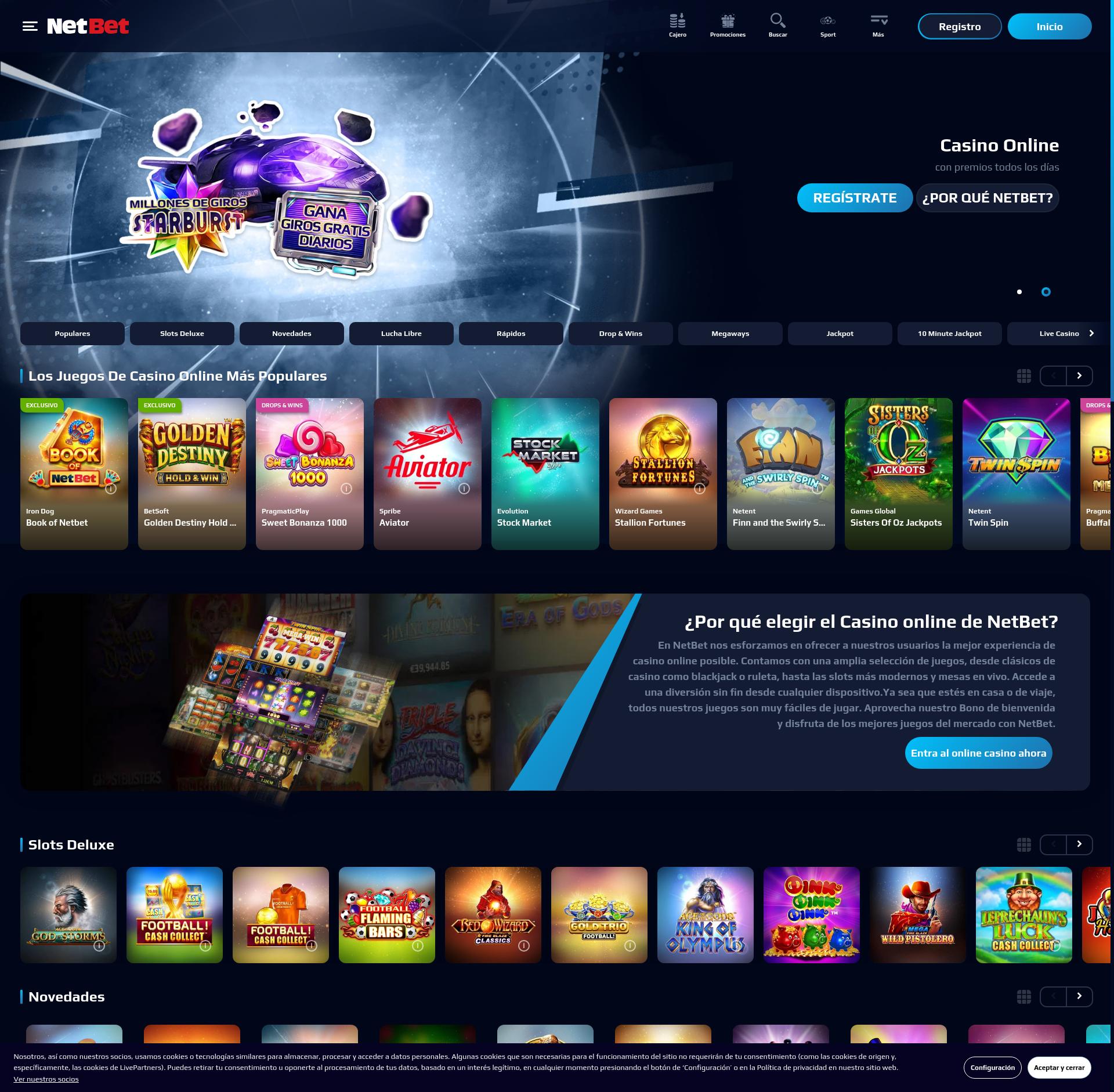 NetBet Casino Review & Bonuses