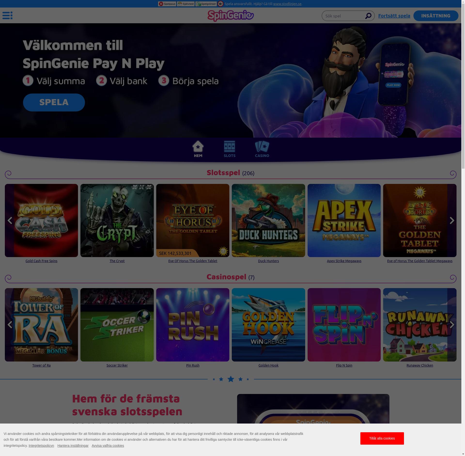 SpinGenie Casino Image