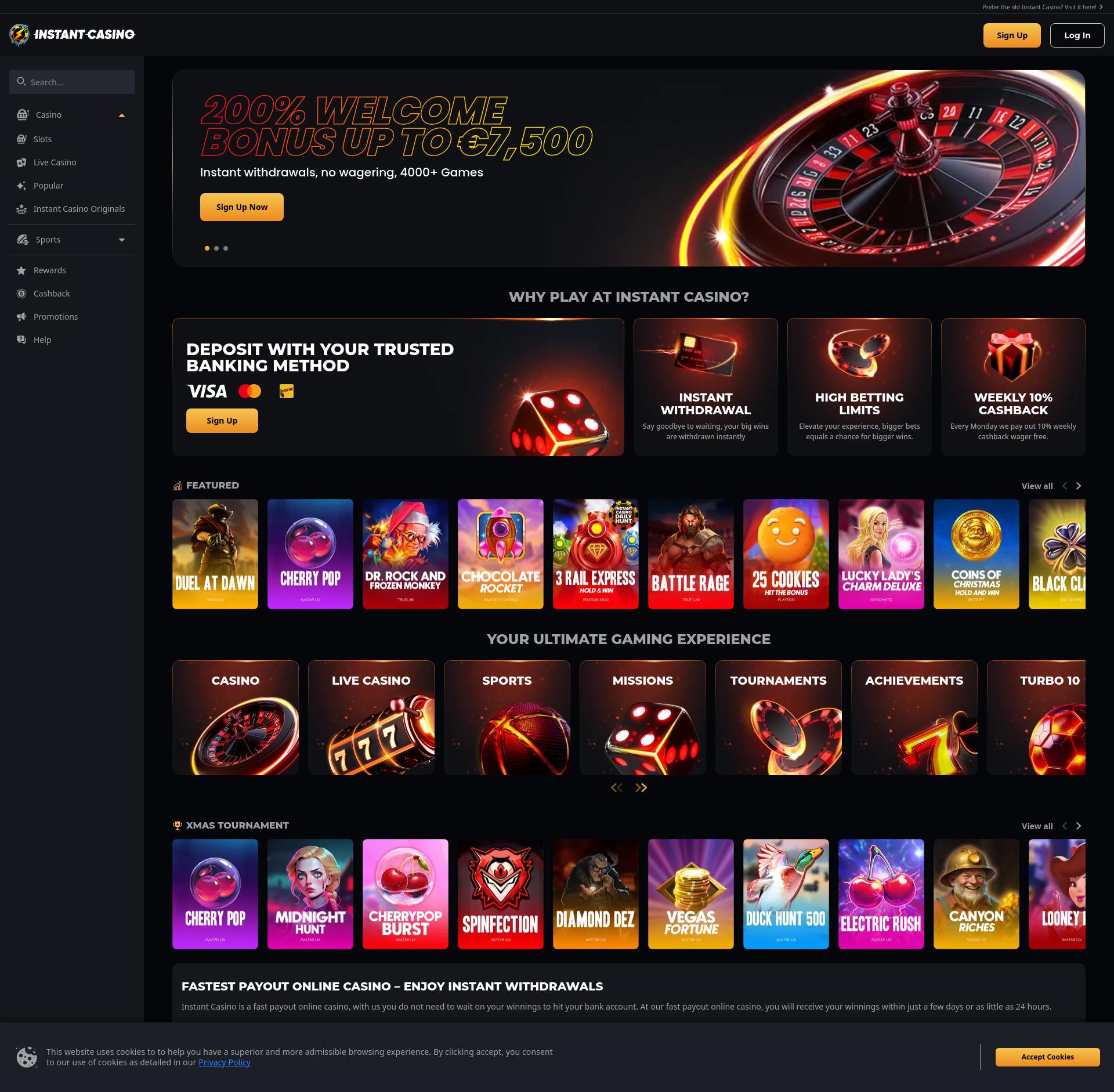 Instant Casino Image