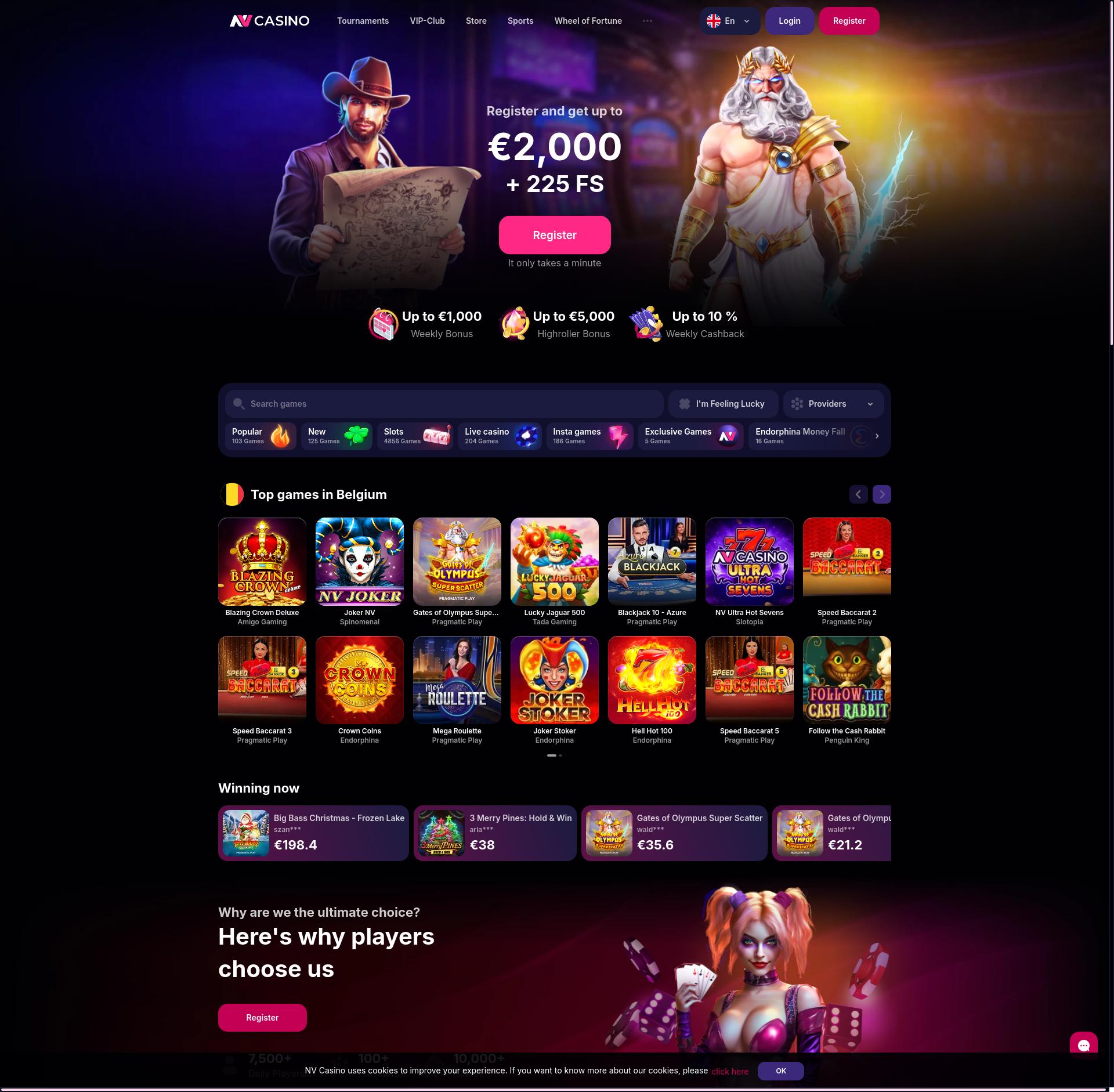NV Casino Screenshot