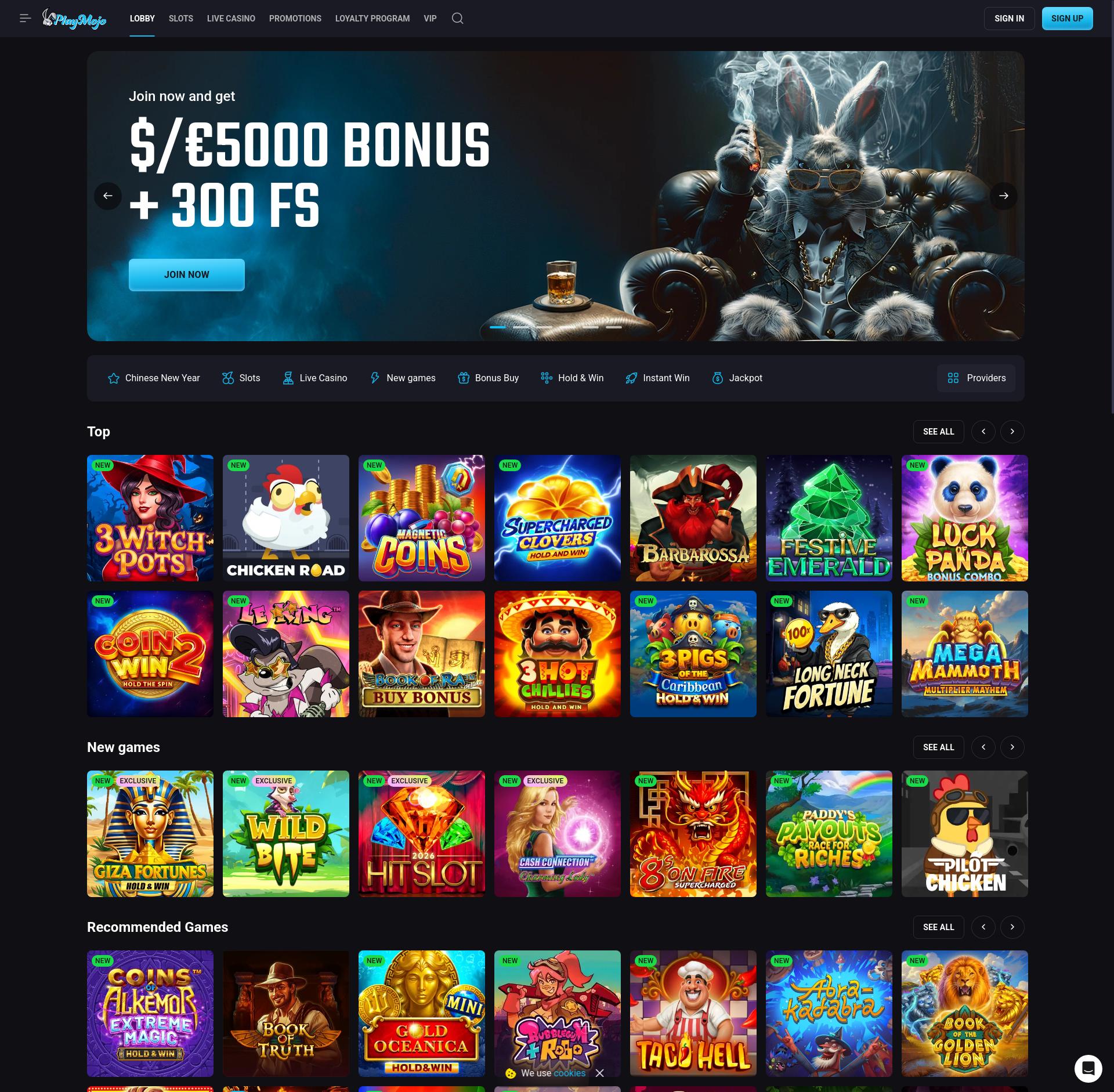 play mojo AT 20260223